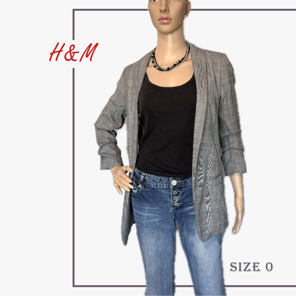 H&M Women's Blazer (Size 0) - Picture 1 of 16